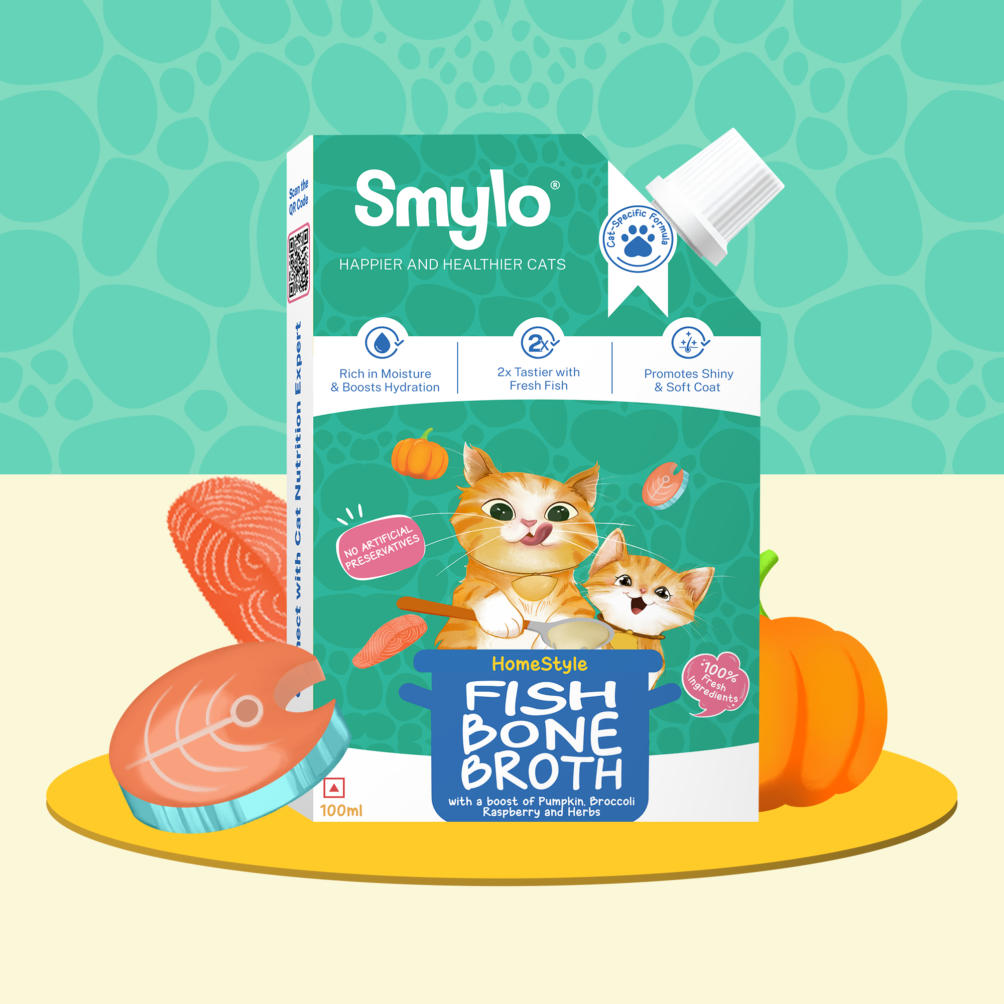 Kitten Trial Box (Pack of 4) with 2 Broths