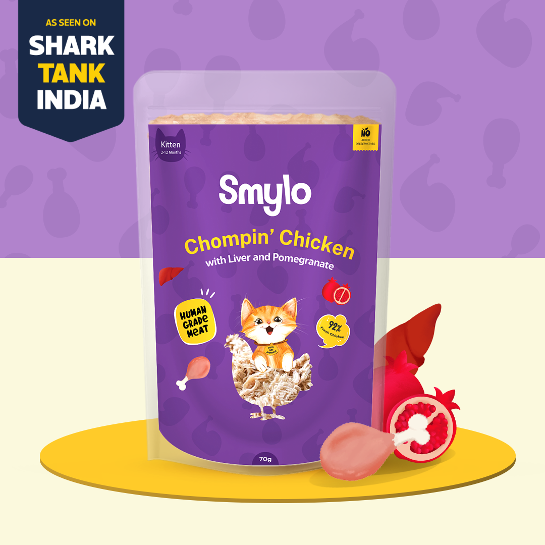 Chompin’ Chicken with Liver & Pomegranate (Kitten)