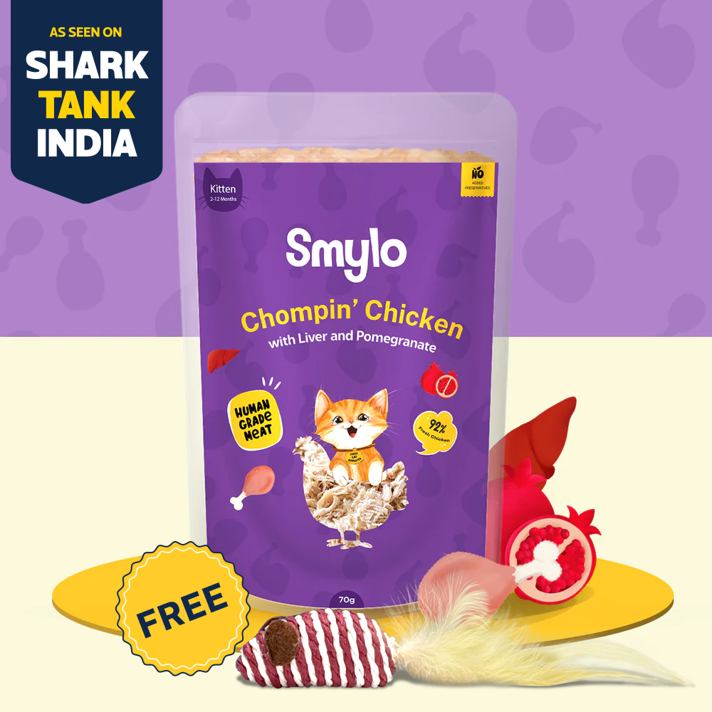 Chompin’ Chicken with Liver & Pomegranate (Kitten)