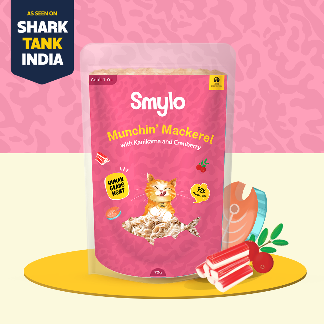 Munchin’ Mackerel with Kanikama & Cranberry (Adult)