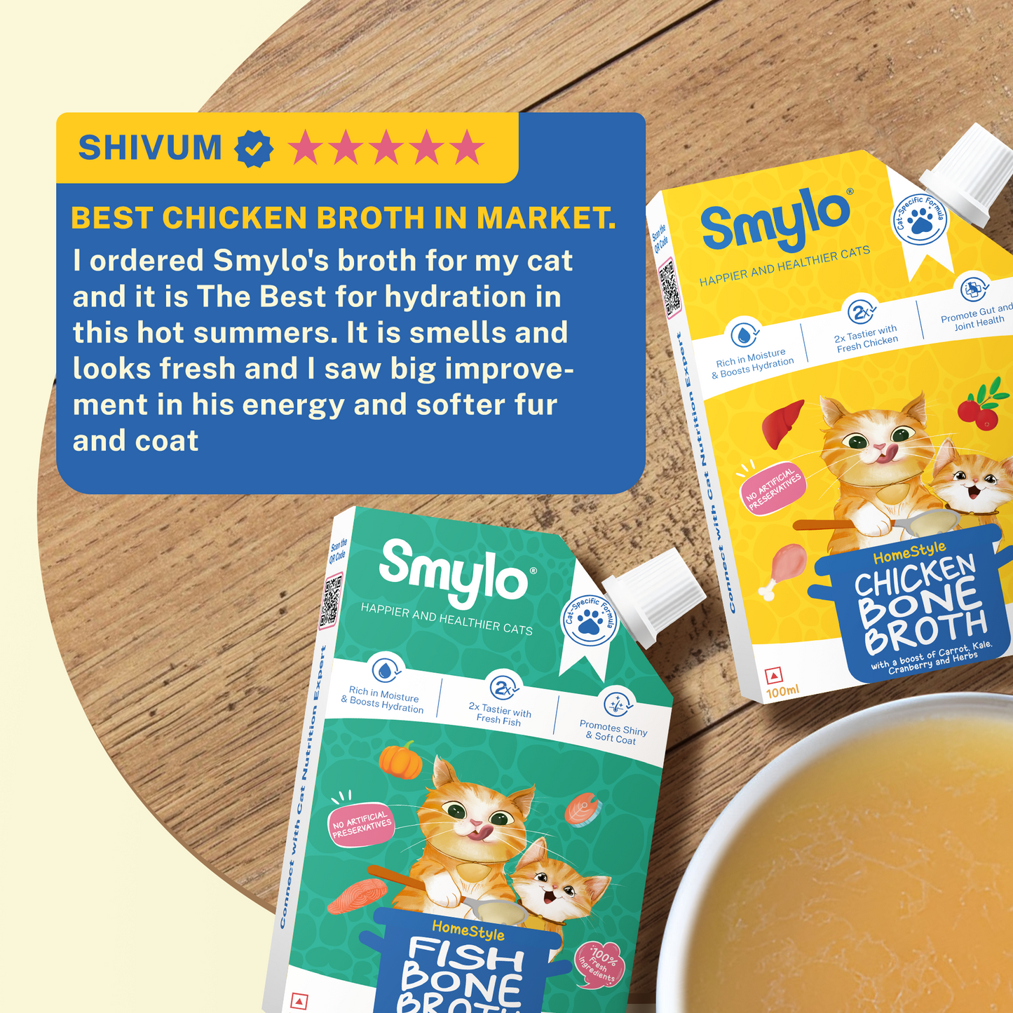 Chicken Bone Broth Pack Of 6