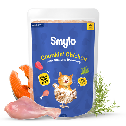 Chunkin’ Chicken with Tuna & Rosemary (Adult)