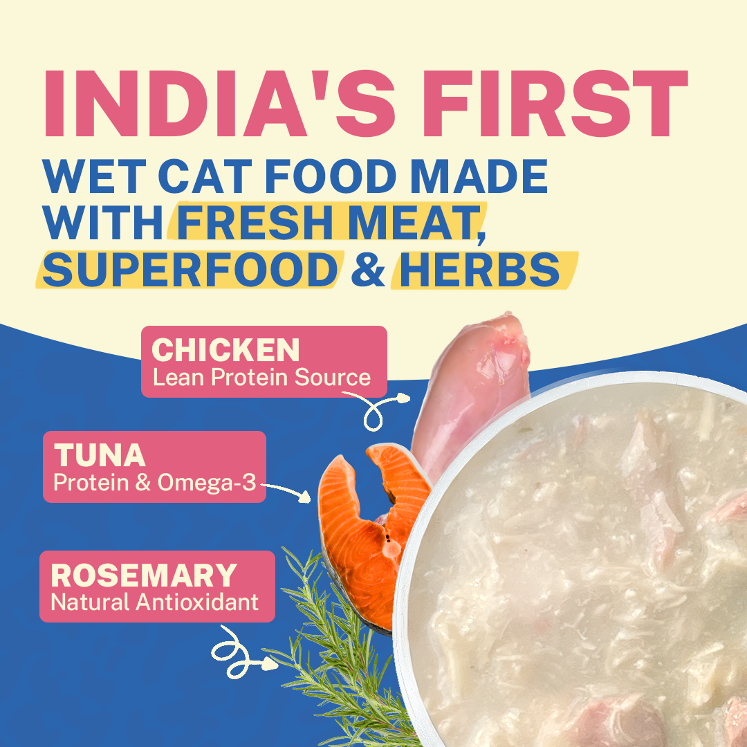 Chunkin’ Chicken with Tuna & Rosemary (Adult)