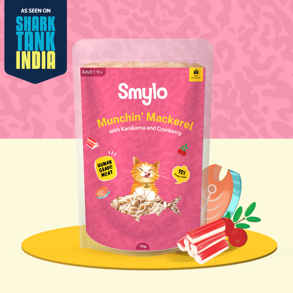 Munchin’ Mackerel with Kanikama & Cranberry (Adult)